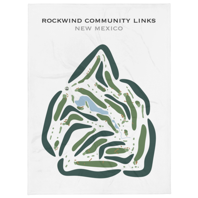 Rockwind Community Links, New Mexico - Printed Golf Courses