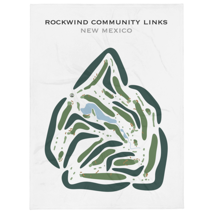 Rockwind Community Links, New Mexico - Printed Golf Courses