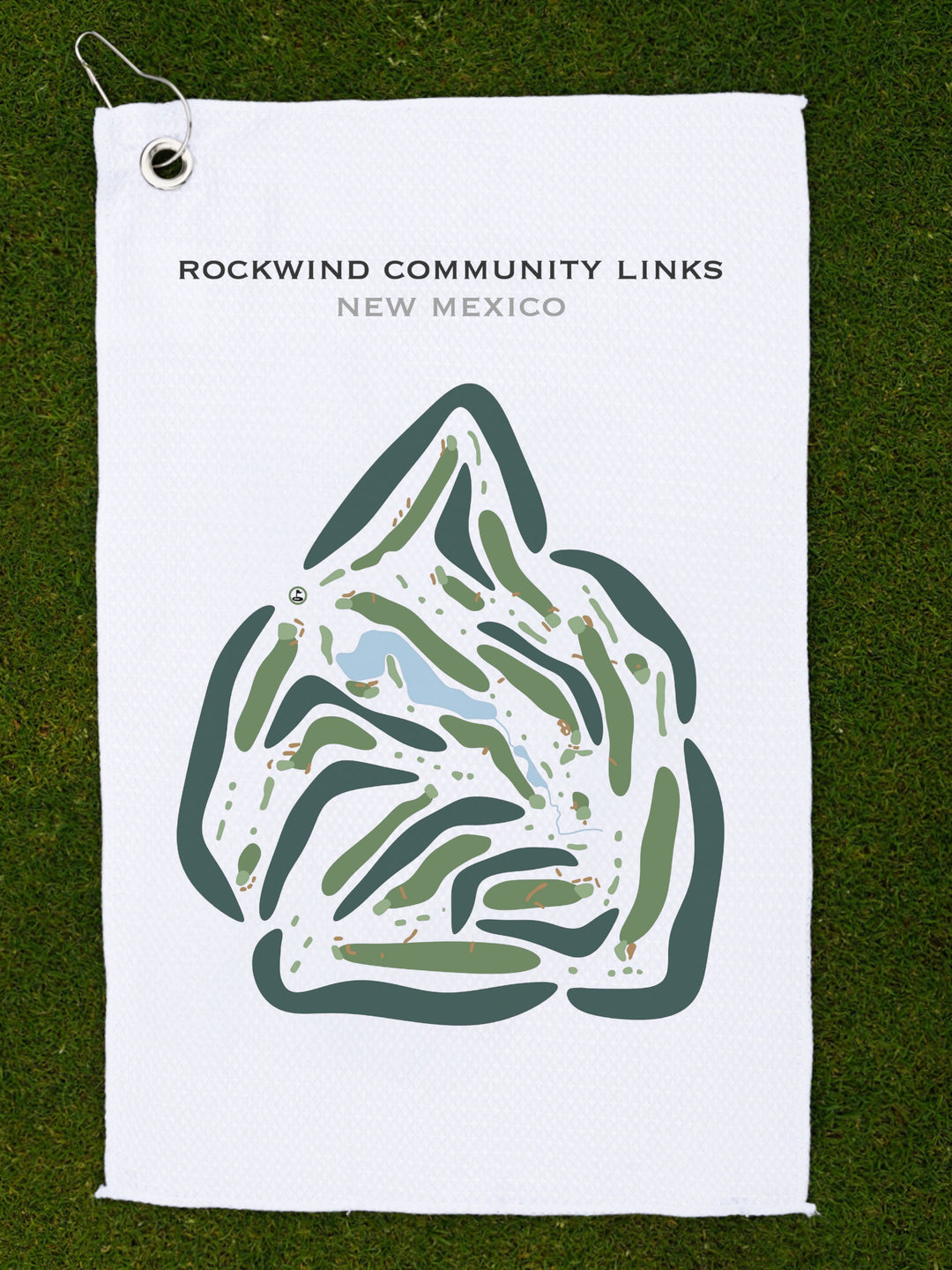 Rockwind Community Links, New Mexico - Printed Golf Courses