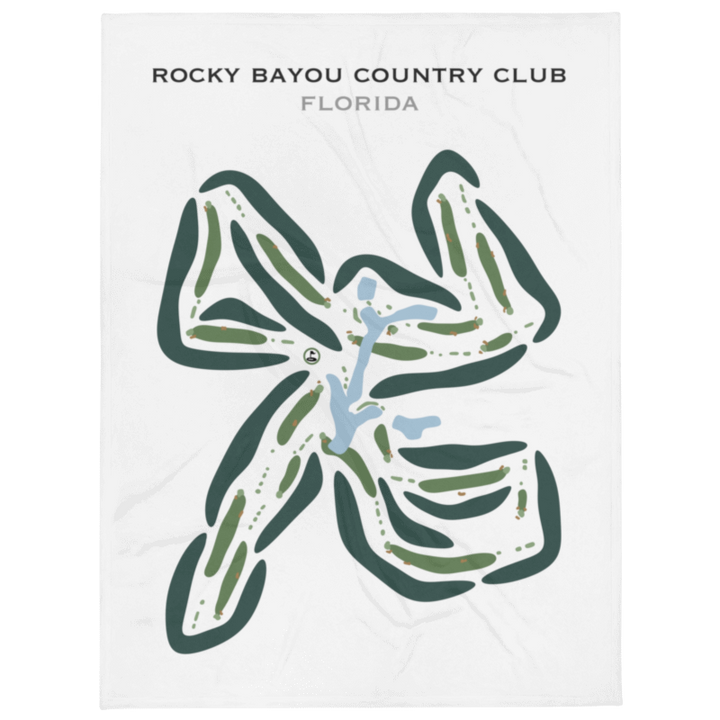 Rocky Bayou Country Club‎, Florida - Printed Golf Courses