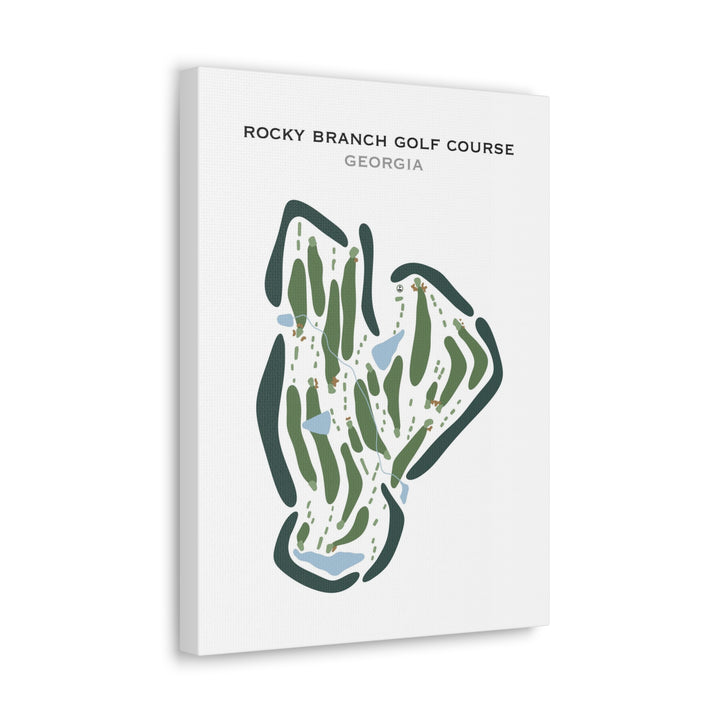 Rocky Branch Golf Course, Georgia - Printed Golf Courses