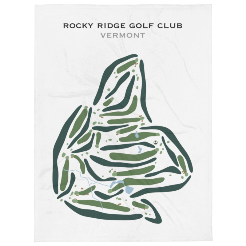 Rocky Ridge Golf Club, Vermont - Printed Golf Courses