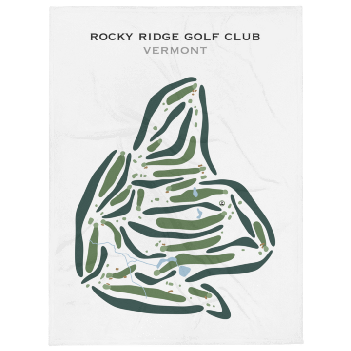 Rocky Ridge Golf Club, Vermont - Printed Golf Courses