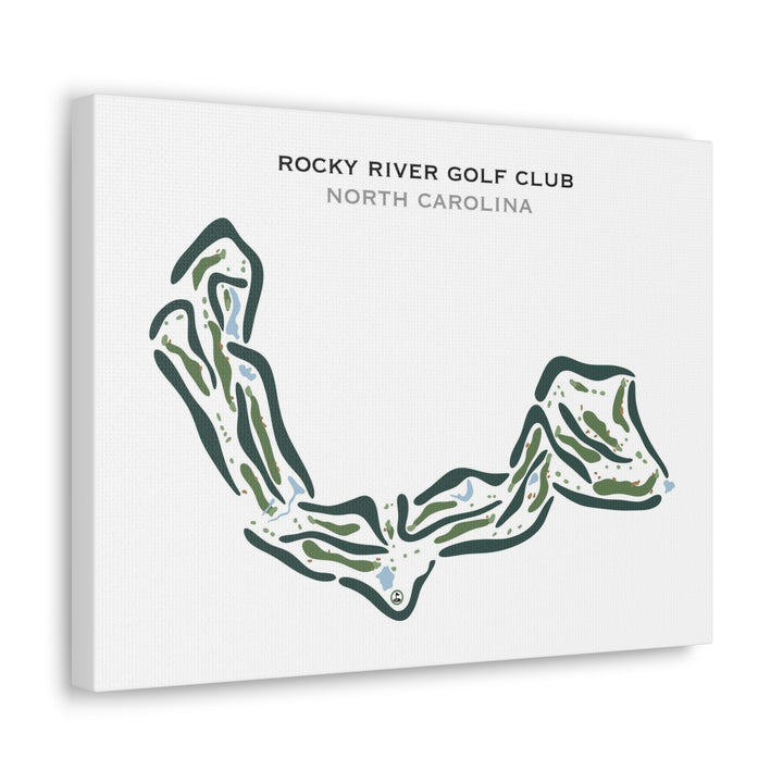 Rocky River Golf Club, Concord, North Carolina - Printed Golf Courses