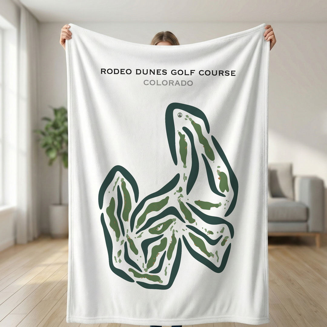 Rodeo Dunes Golf Course, Colorado - Printed Golf Courses