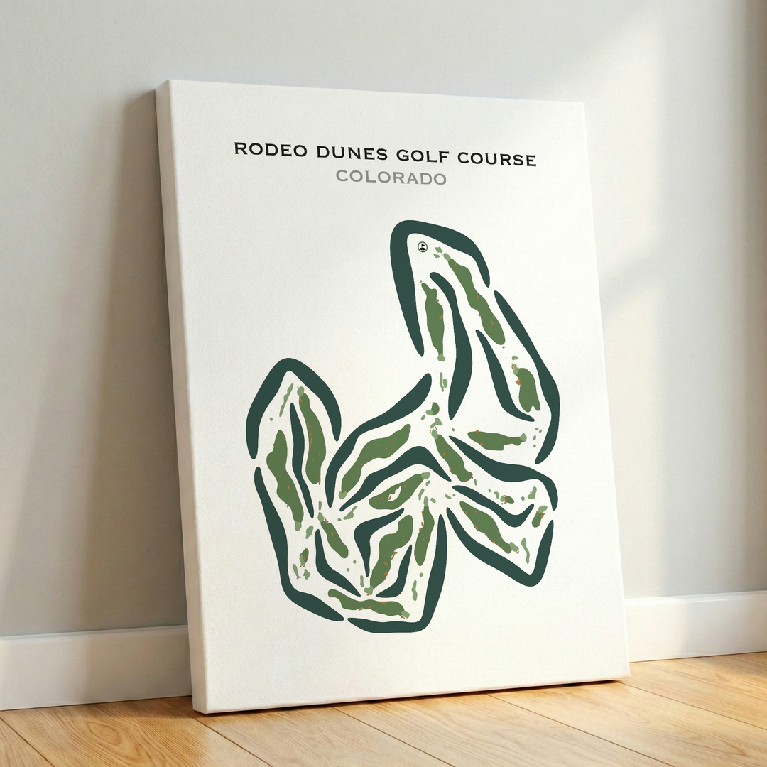 Rodeo Dunes Golf Course, Colorado - Printed Golf Courses