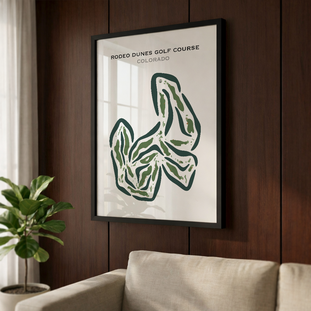 Rodeo Dunes Golf Course, Colorado - Printed Golf Courses