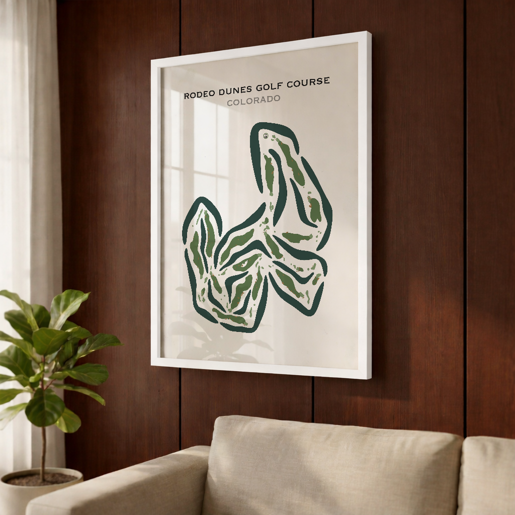 Rodeo Dunes Golf Course, Colorado - Printed Golf Courses