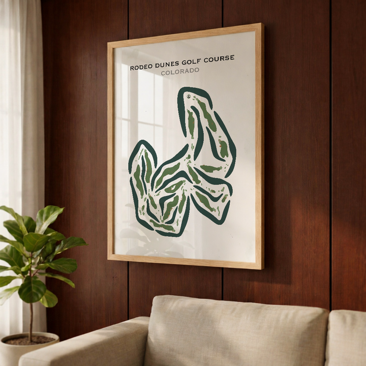 Rodeo Dunes Golf Course, Colorado - Printed Golf Courses