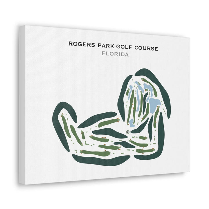 Rogers Park Golf Course, Florida - Printed Golf Courses