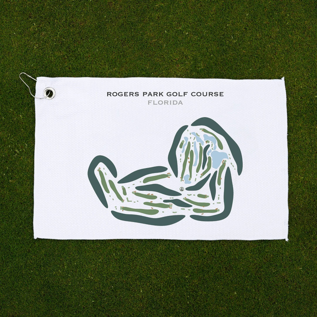 Rogers Park Golf Course, Florida - Printed Golf Courses