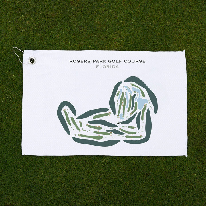 Rogers Park Golf Course, Florida - Printed Golf Courses