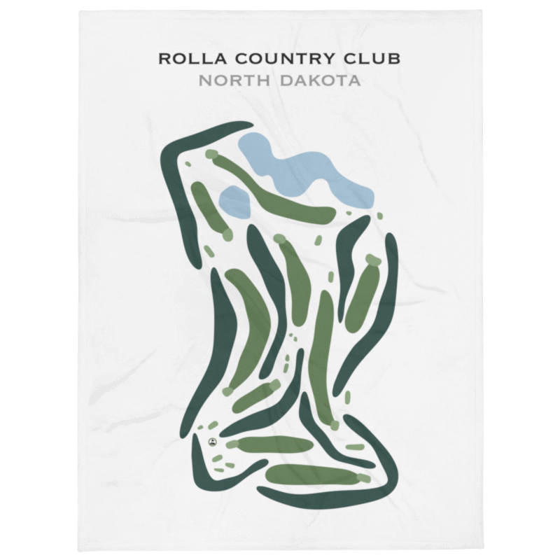 Rolla Country Club, North Dakota - Printed Golf Courses