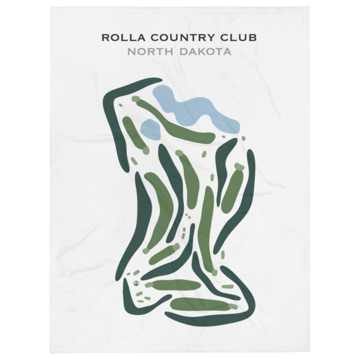 Rolla Country Club, North Dakota - Printed Golf Courses