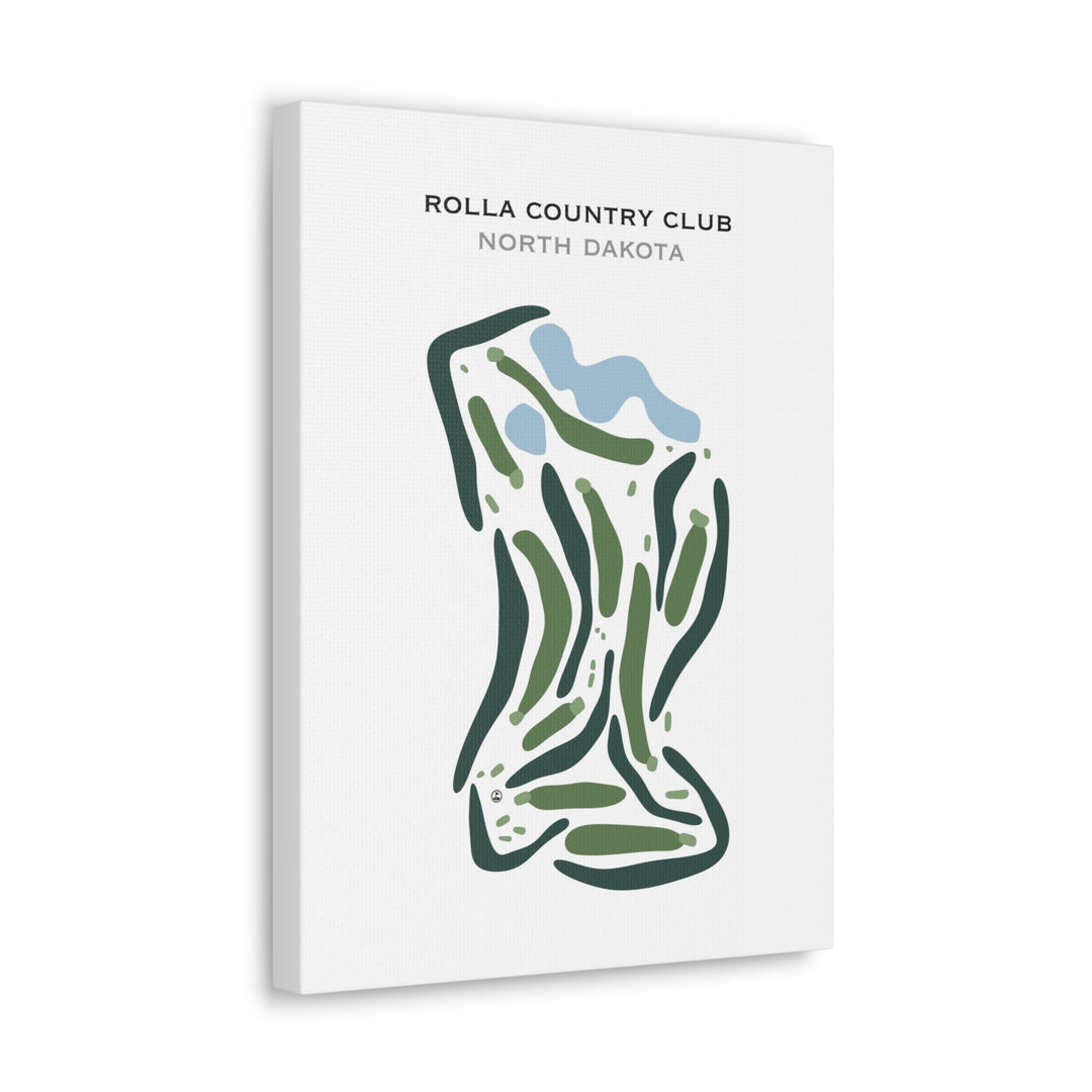 Rolla Country Club, North Dakota - Printed Golf Courses