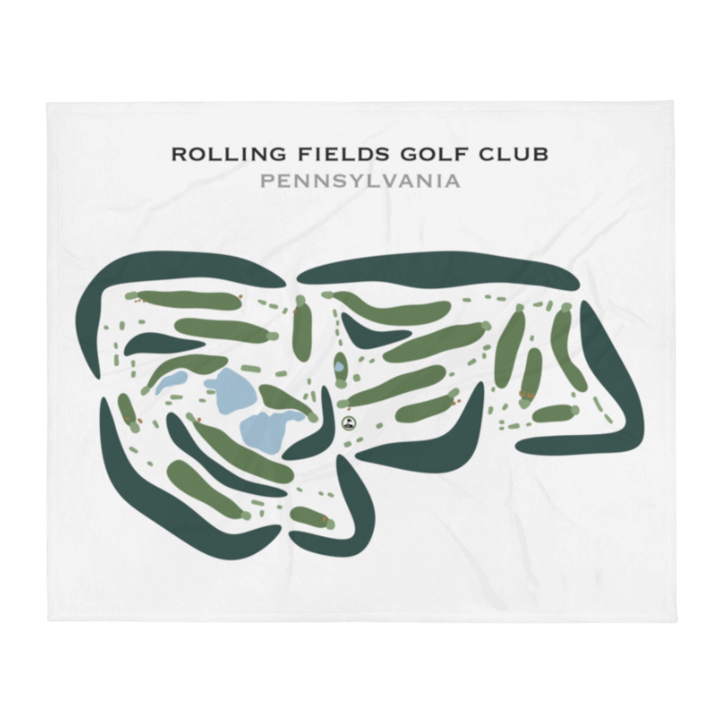 Rolling Fields Golf Club, Florida - Printed Golf Courses