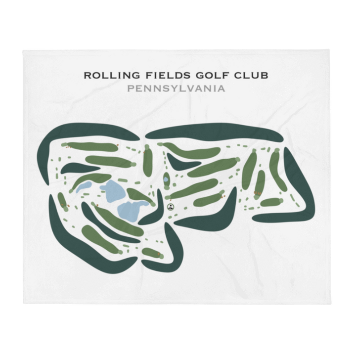 Rolling Fields Golf Club, Florida - Printed Golf Courses