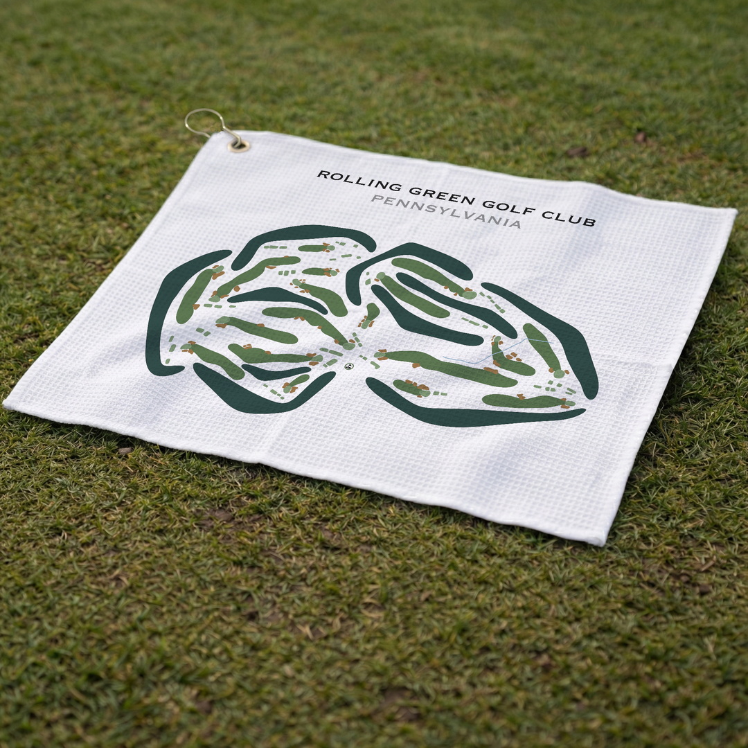 Rolling Green Golf Club, Pennsylvania - Printed Golf Courses