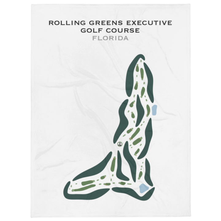 Rolling Greens Executive Golf Course, Florida - Printed Golf Courses