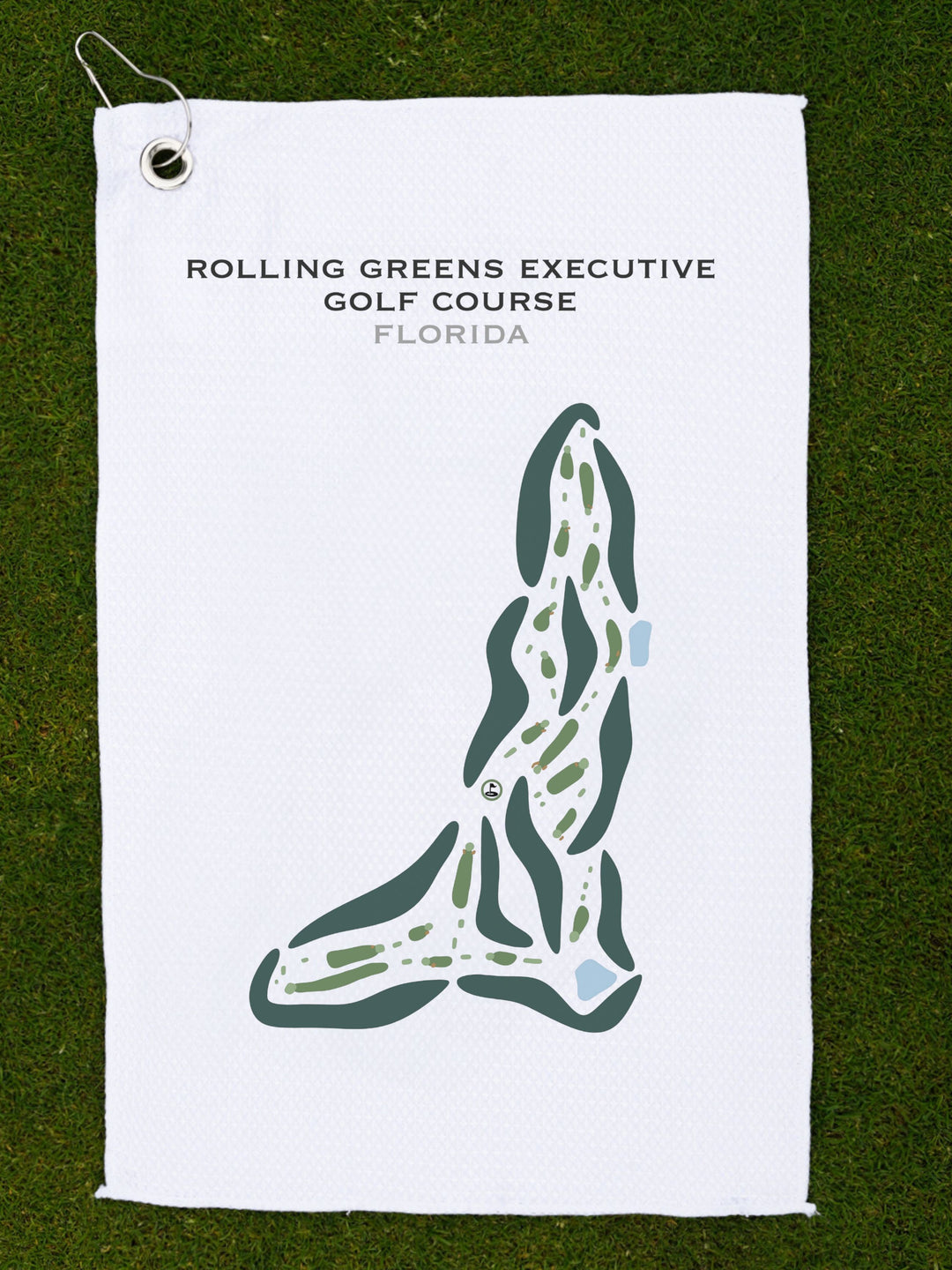 Rolling Greens Executive Golf Course, Florida - Printed Golf Courses