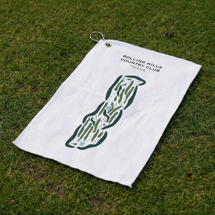 Rolling Hills Country Club, Texas - Printed Golf Courses