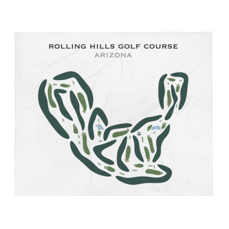 Rolling Hills Golf Course, Arizona - Printed Golf Courses