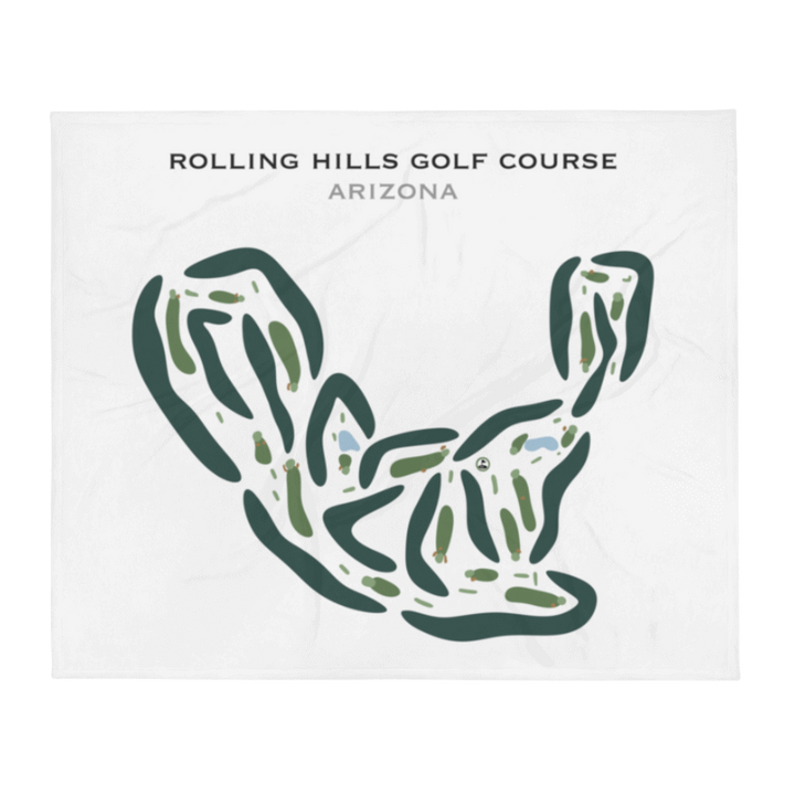 Rolling Hills Golf Course, Arizona - Printed Golf Courses
