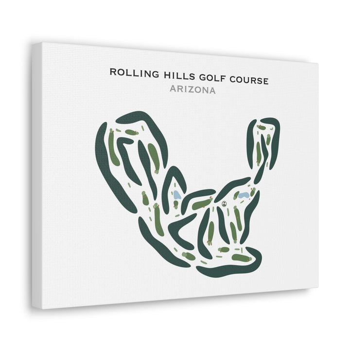 Rolling Hills Golf Course, Arizona - Printed Golf Courses