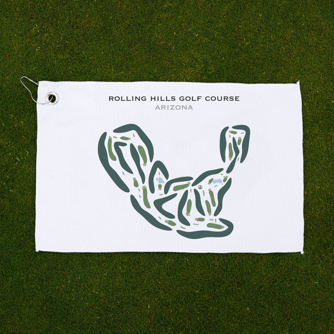 Rolling Hills Golf Course, Arizona - Printed Golf Courses
