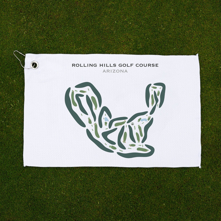 Rolling Hills Golf Course, Arizona - Printed Golf Courses