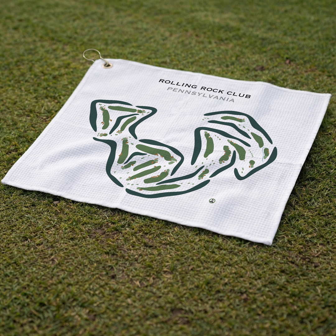 Rolling Rock Club, Pennsylvania - Printed Golf Courses