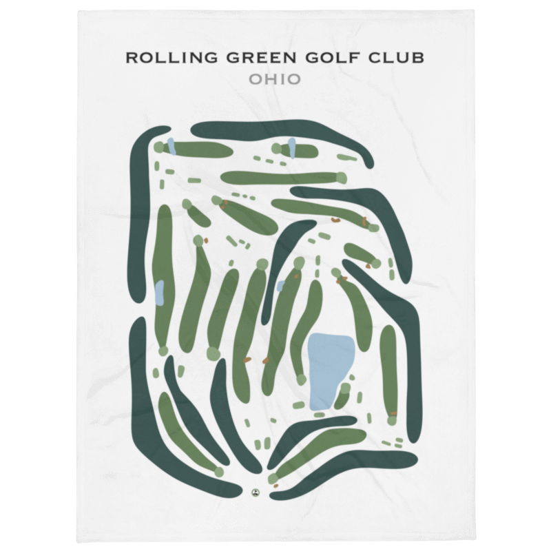 Rolling Green Golf Club, Ohio - Printed Golf Courses