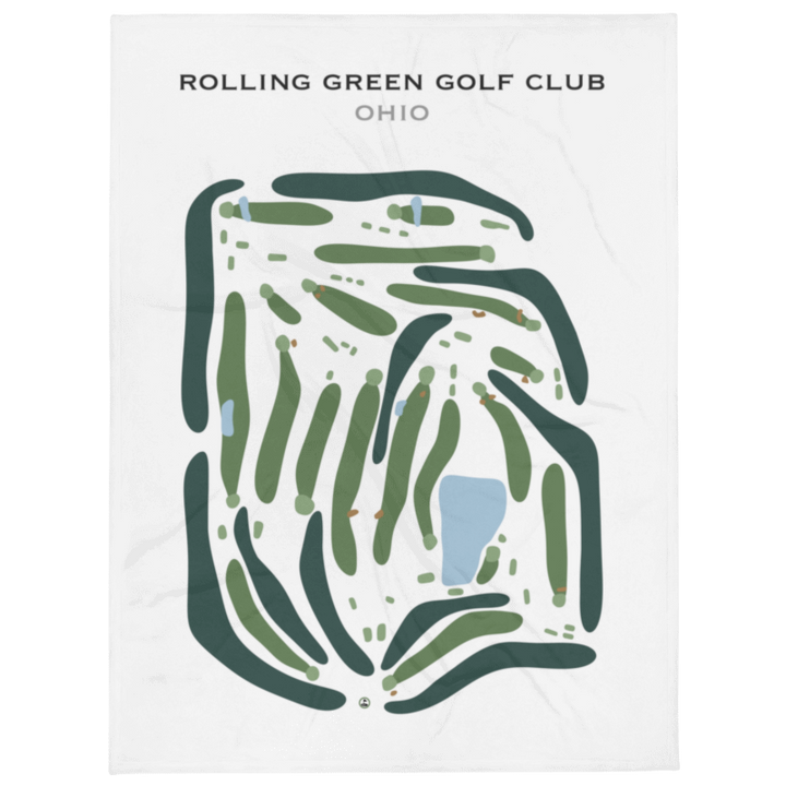 Rolling Green Golf Club, Ohio - Printed Golf Courses