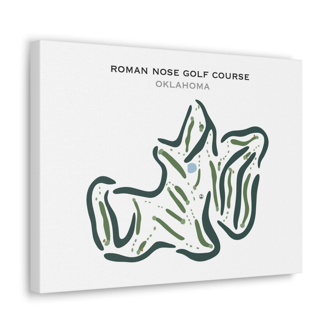 Roman Nose Golf Course, Oklahoma - Printed Golf Courses