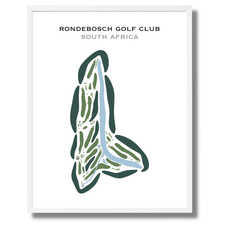 Rondebosch Golf Club, South Africa - Printed Golf Courses