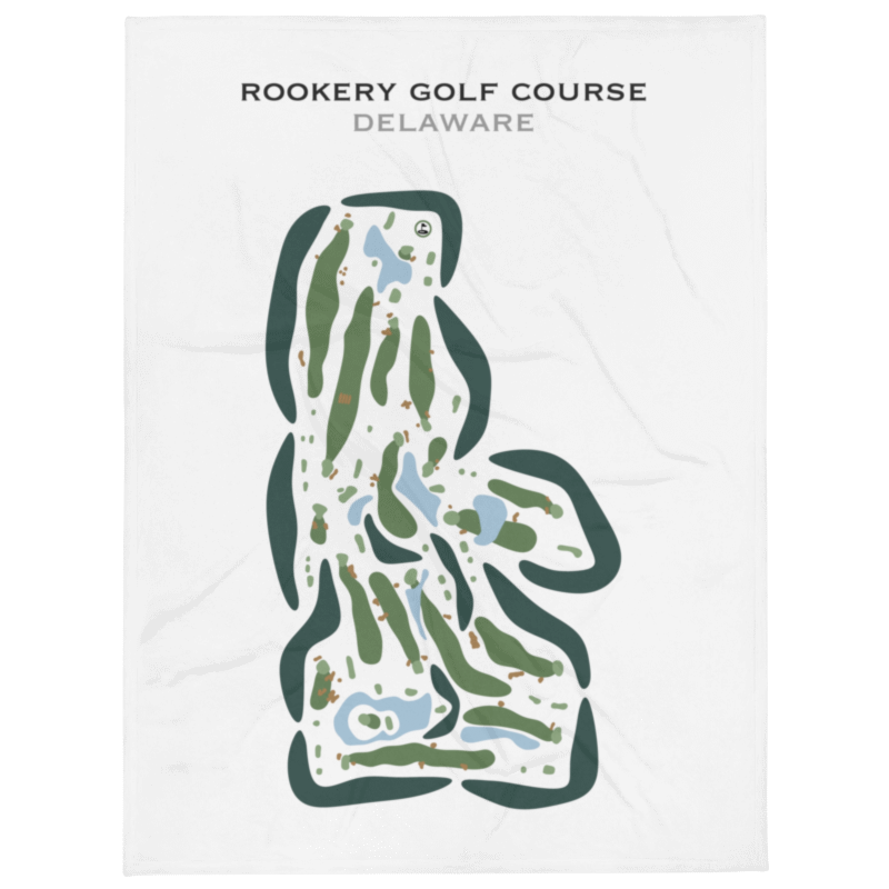 Rookery Golf Course, Delaware - Printed Golf Courses