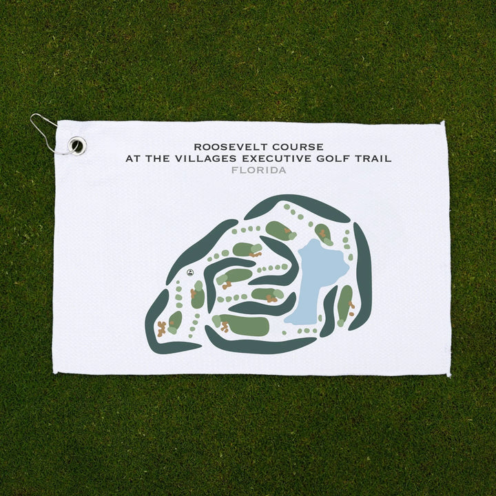 Roosevelt Course at The Villages Executive Golf Trail, Florida - Printed Golf Courses
