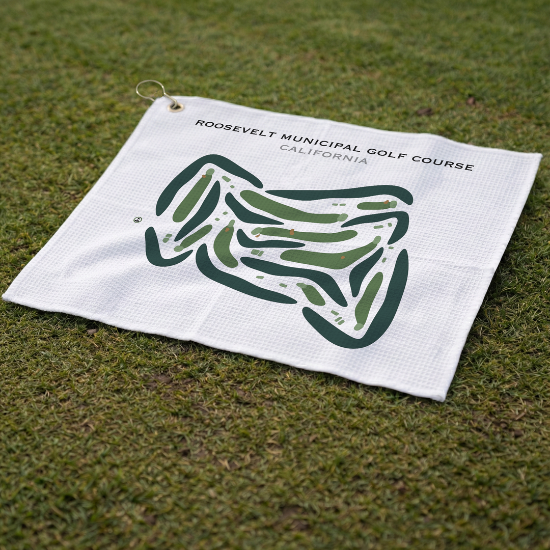 Roosevelt Municipal Golf Course, California - Printed Golf Courses