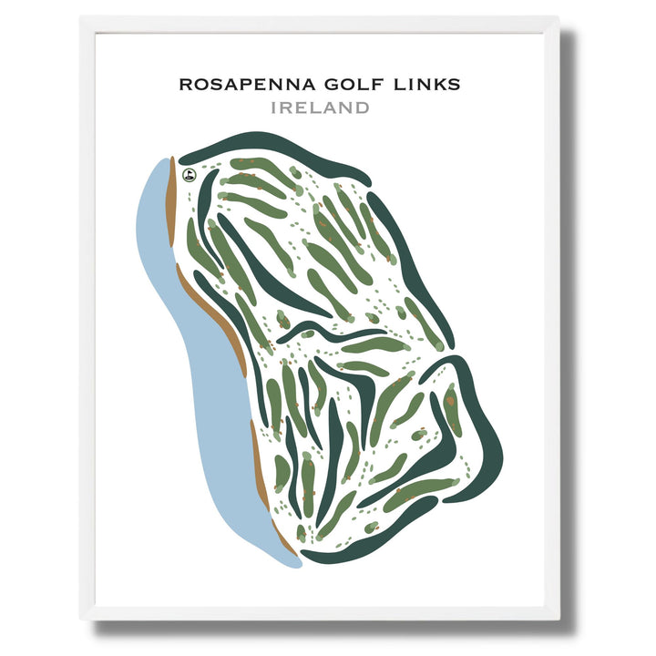 Rosapenna Golf Links, Ireland - Printed Golf Courses