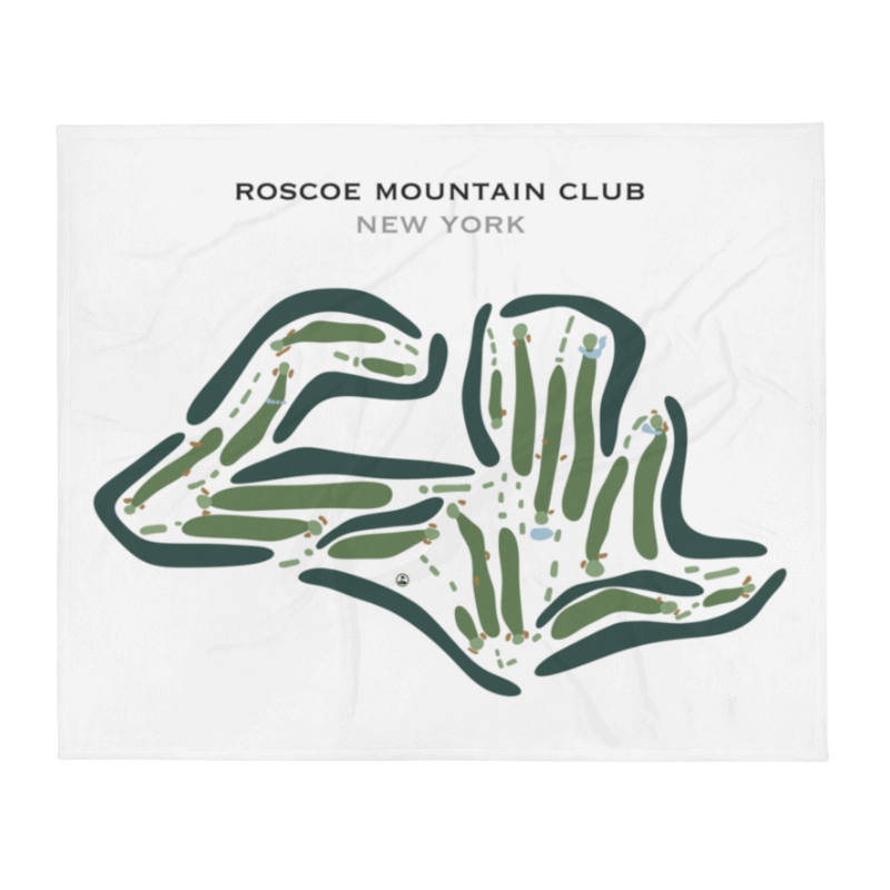 Roscoe Mountain Club, New York - Printed Golf Courses