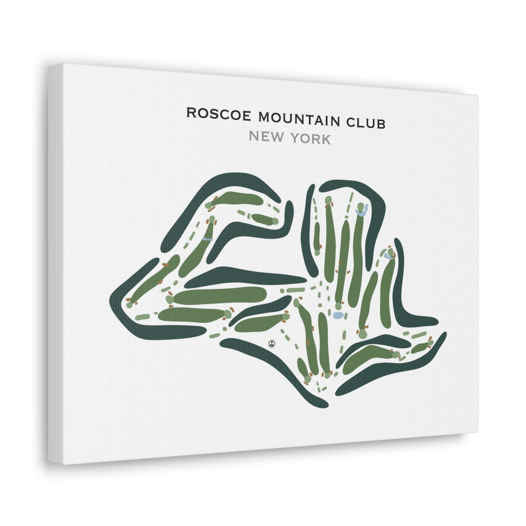 Roscoe Mountain Club, New York - Printed Golf Courses