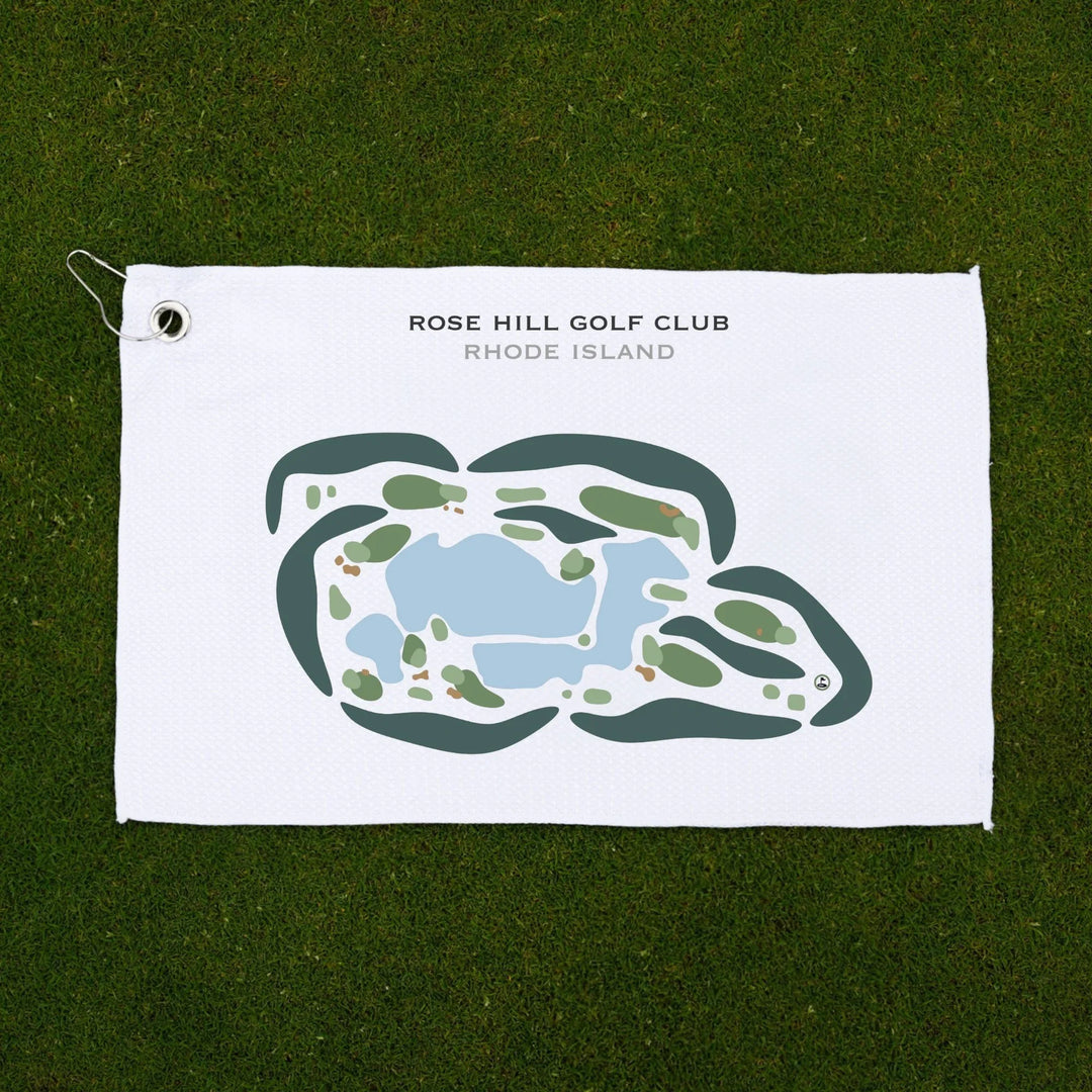 Rose Hill Golf Club, Rhode Island - Printed Golf Courses