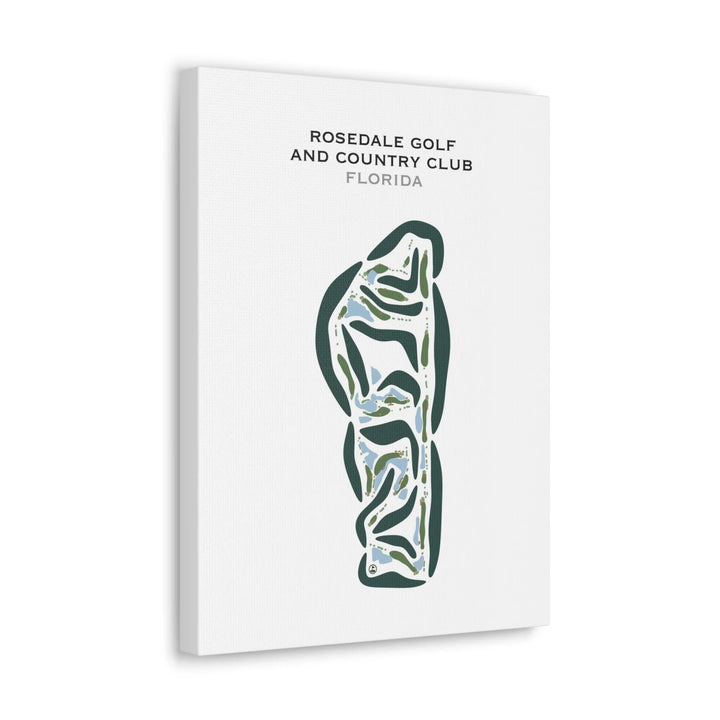 Rosedale Golf & Country Club, Florida - Printed Golf Courses