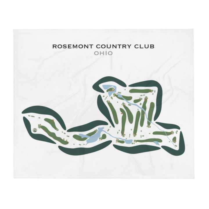 Rosemont Country Club, Ohio - Printed Golf Courses