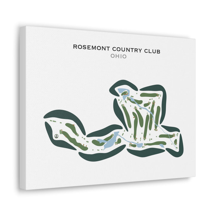 Rosemont Country Club, Ohio - Printed Golf Courses