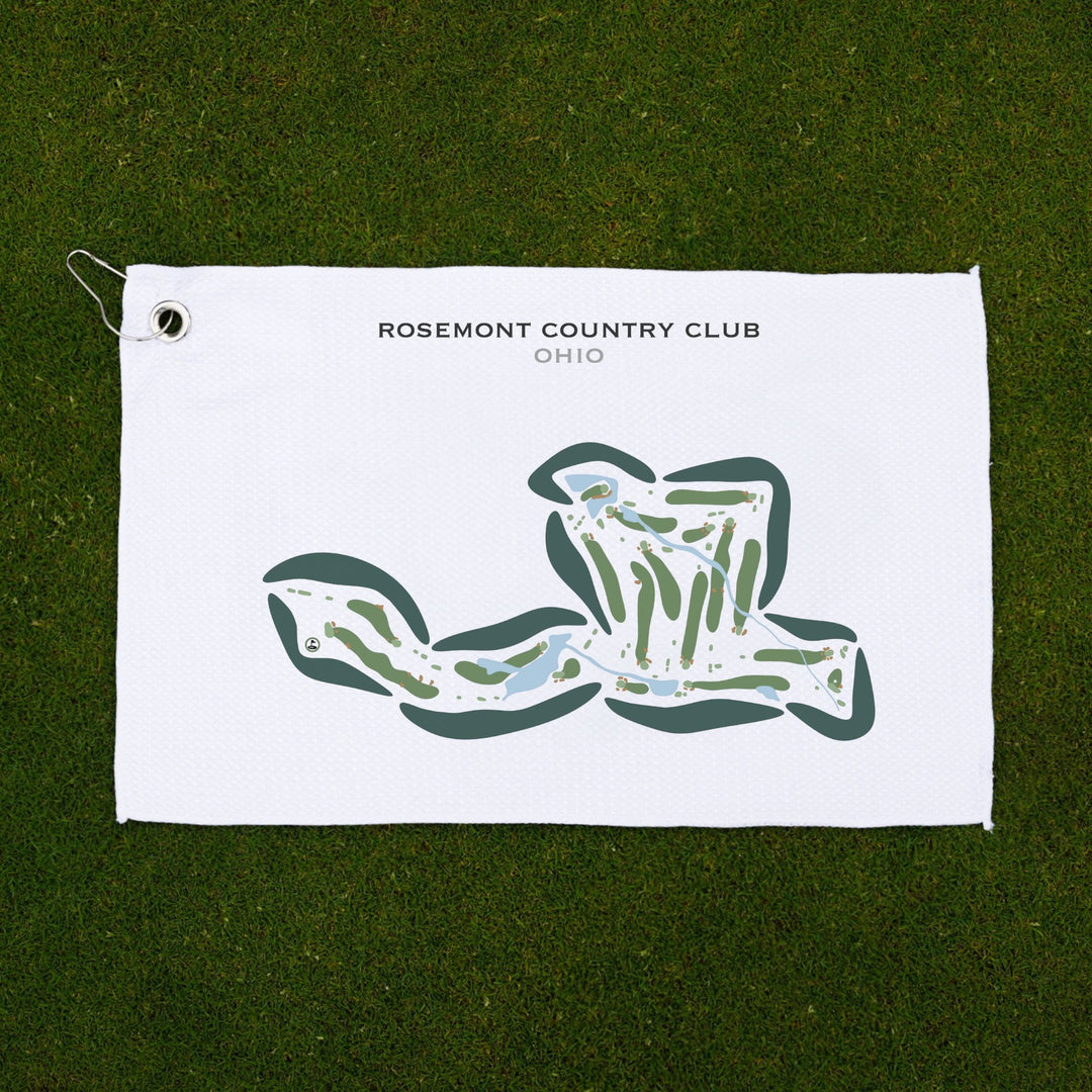 Rosemont Country Club, Ohio - Printed Golf Courses