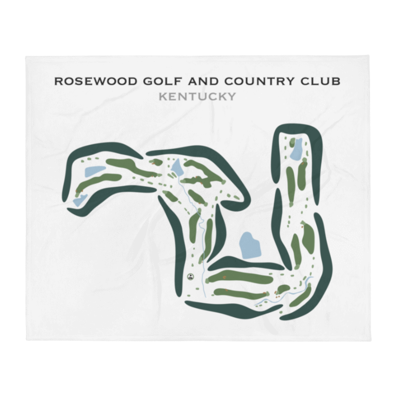 Rosewood Golf & Country Club, Kentucky - Printed Golf Courses