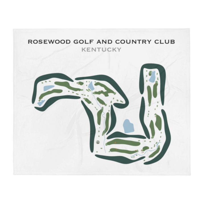 Rosewood Golf & Country Club, Kentucky - Printed Golf Courses