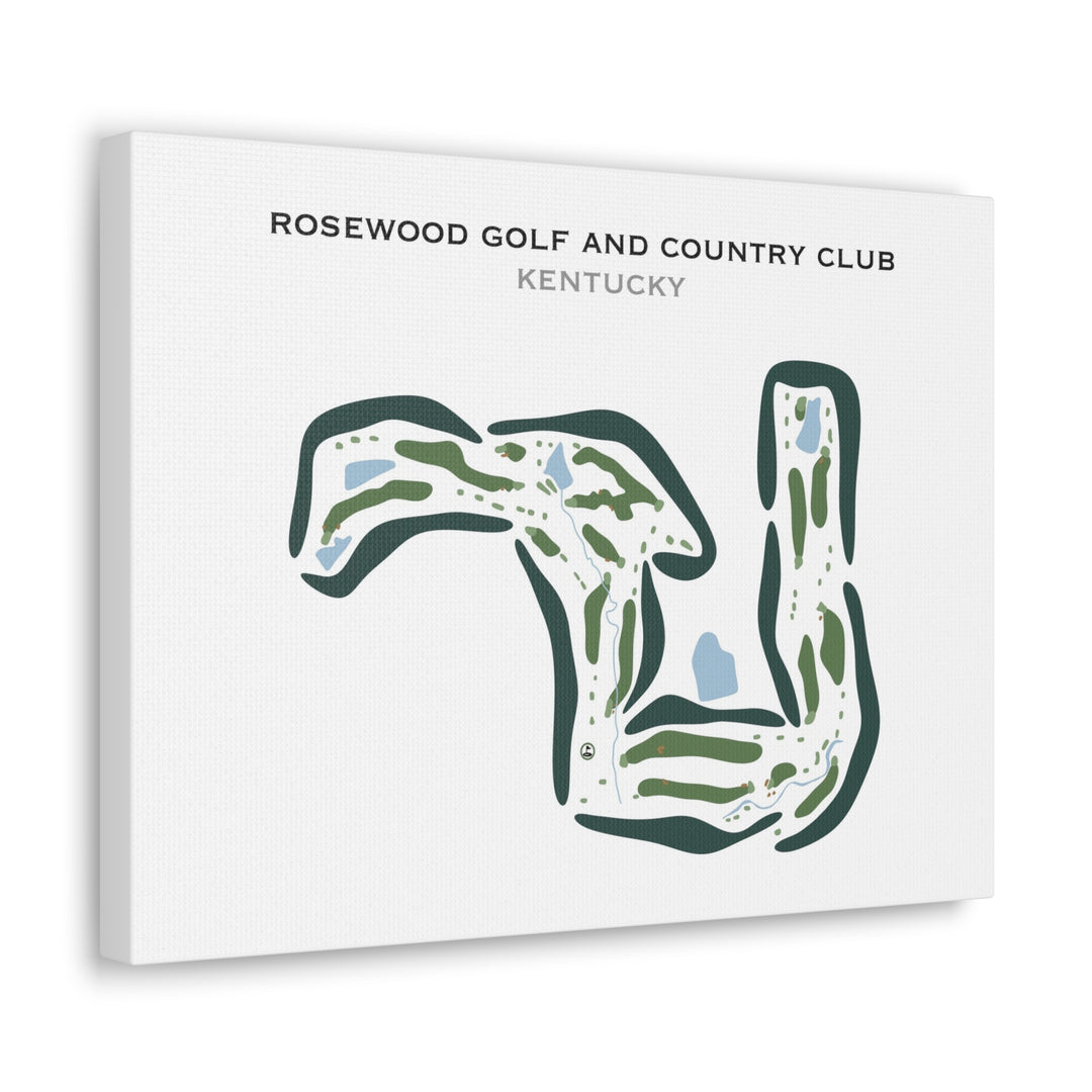 Rosewood Golf & Country Club, Kentucky - Printed Golf Courses