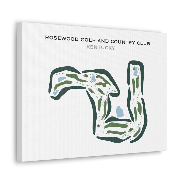 Rosewood Golf & Country Club, Kentucky - Printed Golf Courses